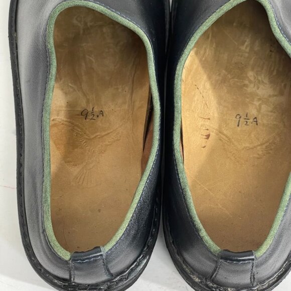 Soft Leather Slip‎ On Mules Black Women's Size 9.5 - Picture 7 of 9